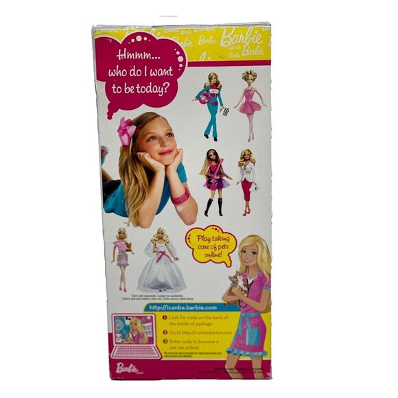 NIB 2009 Mattel Barbie I Can Be A Pet Vet Veterinarian w/ Dog Accessories - Picture 3 of 7